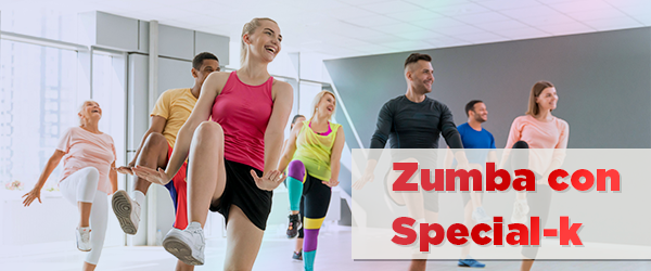 Special K Zumba, Zumbando con Special k